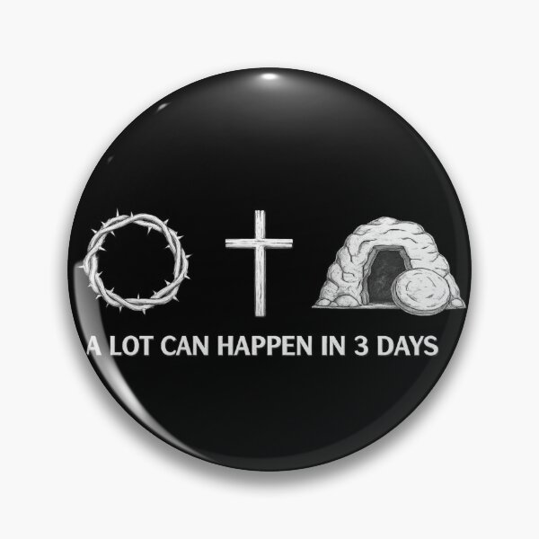 Item preview, A Lot Can Happen In 3 Days Easter Jesus Christ  designed and sold by Thread&Fable.