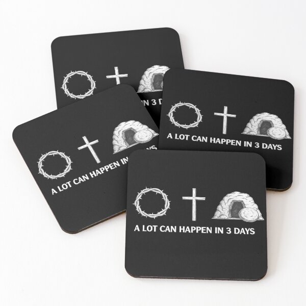 Item preview, A Lot Can Happen In 3 Days Easter Jesus Christ  designed and sold by Thread&Fable.
