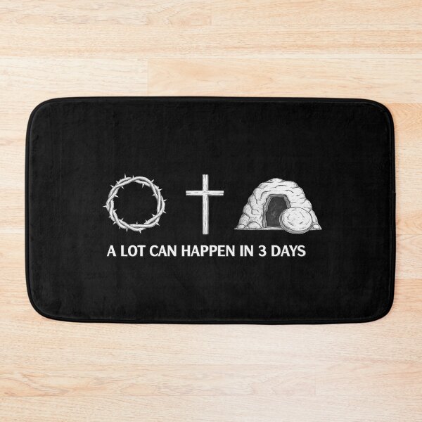 Item preview, A Lot Can Happen In 3 Days Easter Jesus Christ  designed and sold by Thread&Fable.
