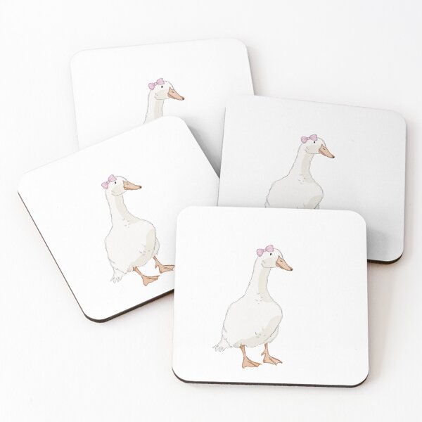 Item preview, Cute coquette duck in watercolour designed and sold by elizabeth web ✿.