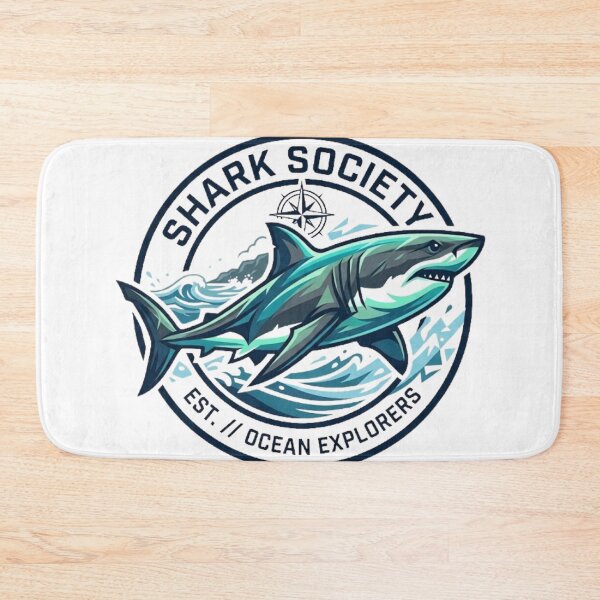 Item preview, Shark Society Vintage Ocean Explorer Graphic designed and sold by Wear Sculpt.