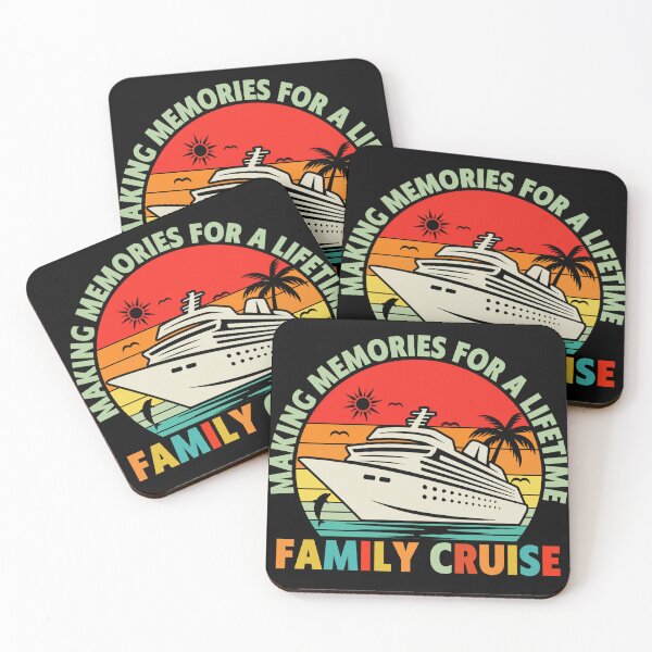 Item preview, Family Cruise – Making Memories For A Lifetime Funny Cruise Vacation Tee designed and sold by Ladys-Gents.