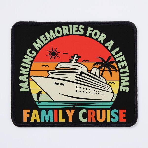 Item preview, Family Cruise – Making Memories For A Lifetime Funny Cruise Vacation Tee designed and sold by Ladys-Gents.