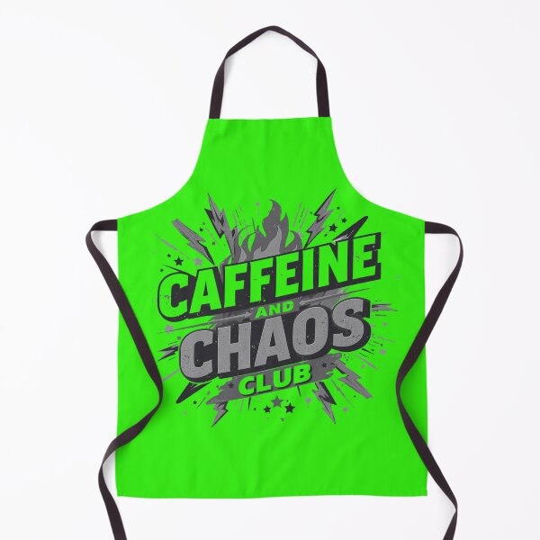 Item preview, Caffeine and Chaos Club designed and sold by Musicdrip.