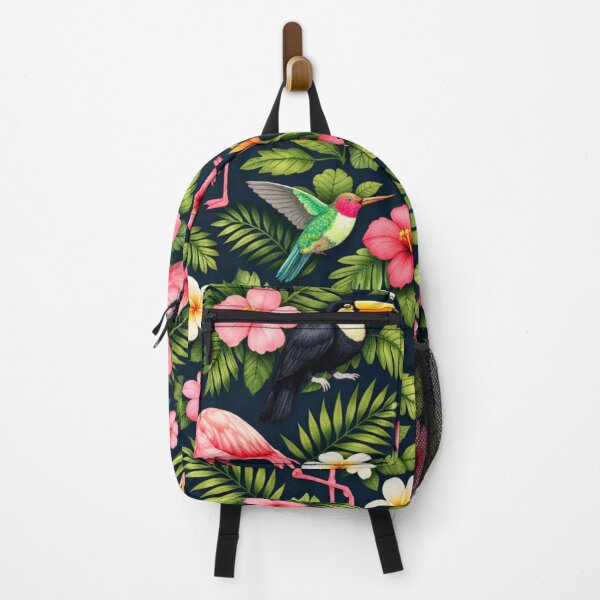 Item preview, Floral design on blue background  designed and sold by Swati's Digital Den.