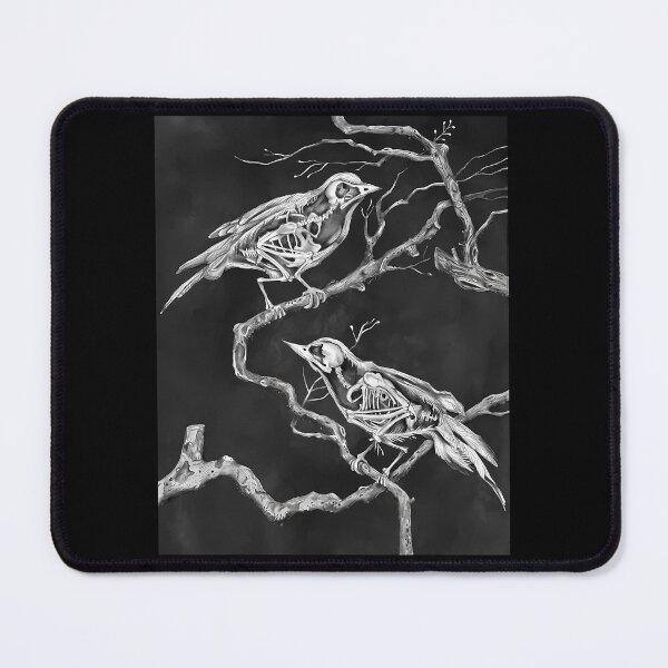 Item preview, Gothic Raven Chalk Sketch Macabre Art designed and sold by oundzcxem96.
