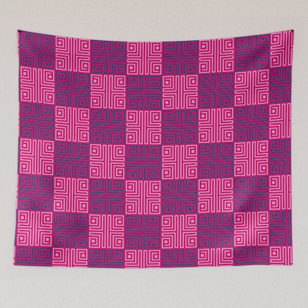 Item preview, Pink Afrocentric Folk Weave - Ethnic Aztec Tribal  - Mothers Day Gift For Mom designed and sold by RoyalStarsPatts.