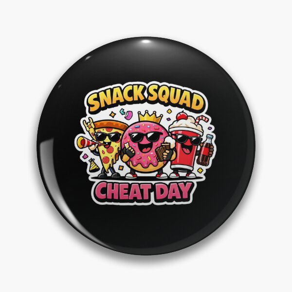 Item preview, SNACK SQUAD – CHEAT DAY designed and sold by Timeless Junction.