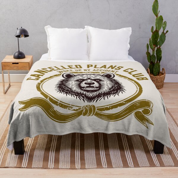 Item preview, Cancelled Plans Club Vintage Illustration Wildlife Art designed and sold by SplashTastic.