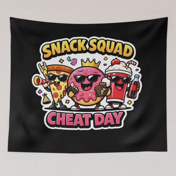 Item preview, SNACK SQUAD – CHEAT DAY designed and sold by Timeless Junction.