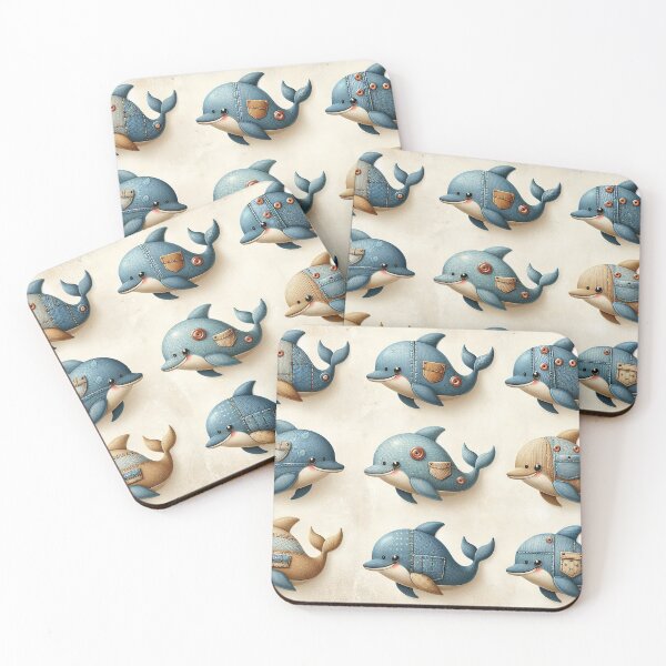 Item preview, Blue Denim Dolphin  designed and sold by Vanich-Panich.