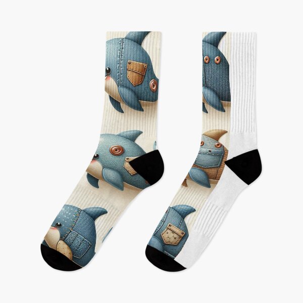 Item preview, Blue Denim Dolphin  designed and sold by Vanich-Panich.