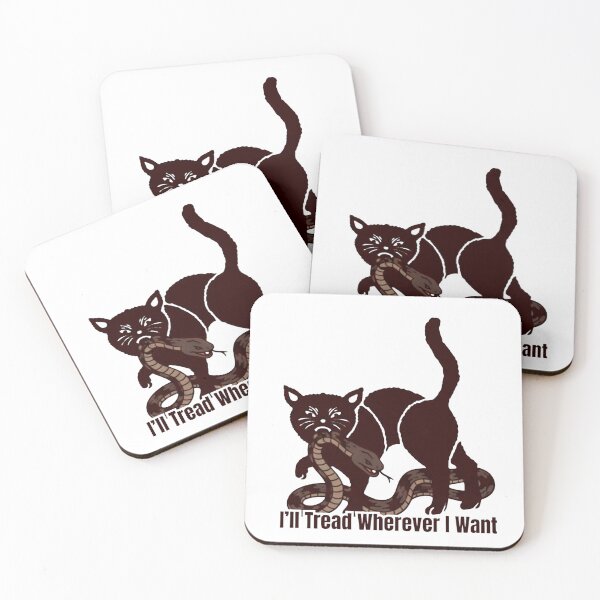 Item preview, I’ll Tread Wherever I Want designed and sold by Dondonmart.