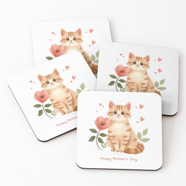Item preview, Cute Cat Happy Mother's Day - Migliore Mamma dei Gatti designed and sold by ToieStore.