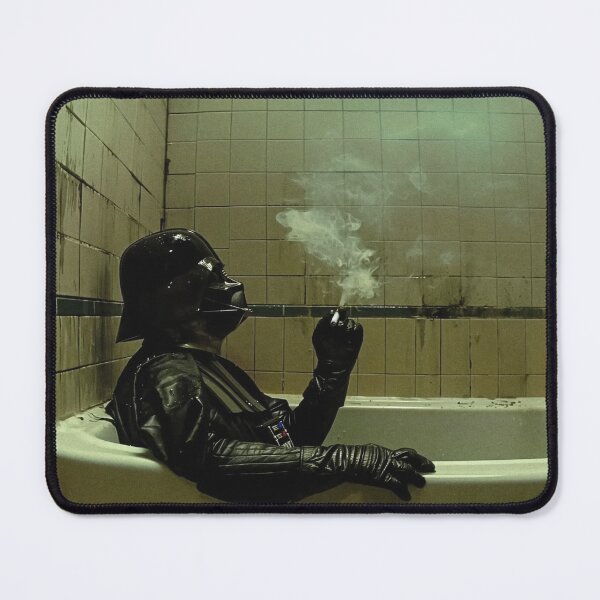 Item preview, Darth Vader Smoking In Bathtub,Funny Dark Side designed and sold by Clyrexor.