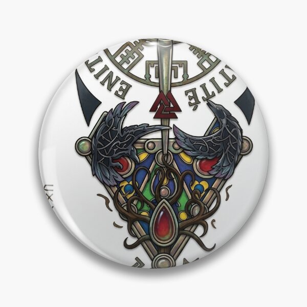 Item preview, Liberty, Equality, Fraternity - Nordic Compass & Colored Fibula designed and sold by picpic2026.