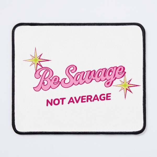 Item preview, The "Be Savage, Not Average" Athletic Tee designed and sold by MeowMaison.