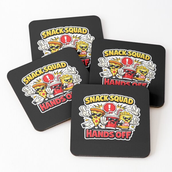 Item preview, SNACK SQUAD – HANDS OFF designed and sold by Timeless Junction.