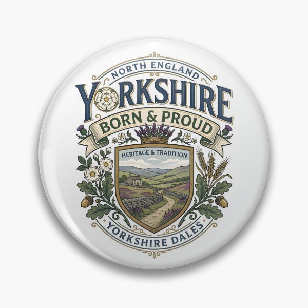 Item preview, yorkshire culture, yorkshire shirts, yorkshire gifts, yorkshire pride, northern england designed and sold by TrueArtVibes.