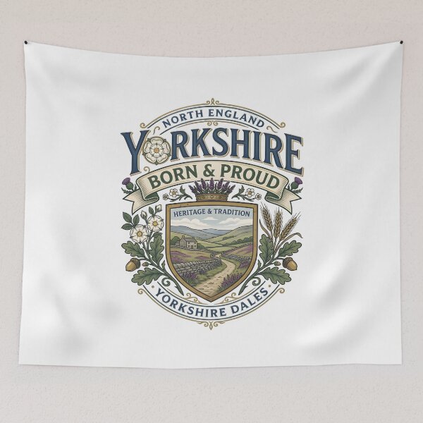 Item preview, yorkshire culture, yorkshire shirts, yorkshire gifts, yorkshire pride, northern england designed and sold by TrueArtVibes.