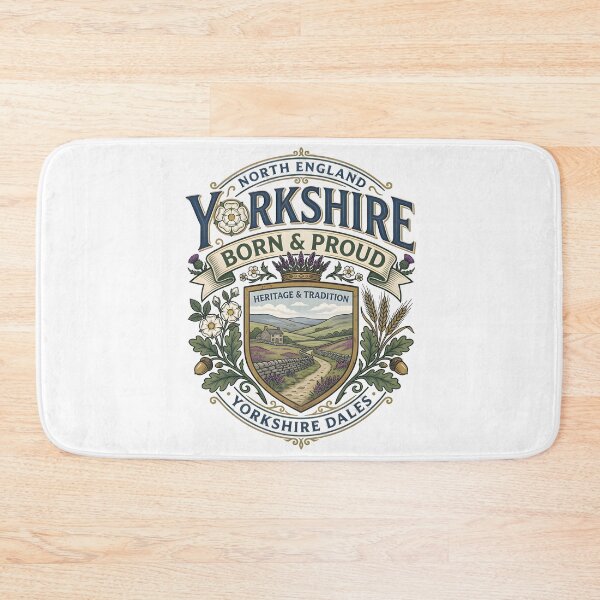 Artikelvorschau, Yorkshire-Kultur, Yorkshire-Shirts, Yorkshire-Geschenke, Yorkshire-Stolz, Nordengland entworfen und verkauft von TrueArtVibes.