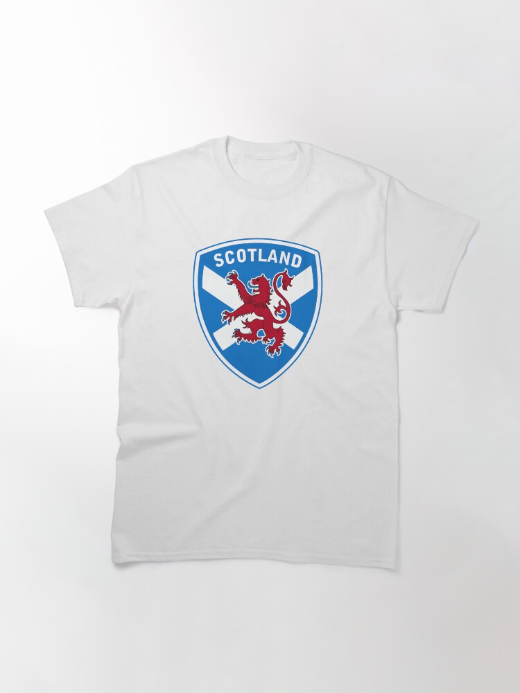 Thumbnail 3 of 7, Classic T-Shirt, Scottish Lion & flag designed and sold by BigTime.