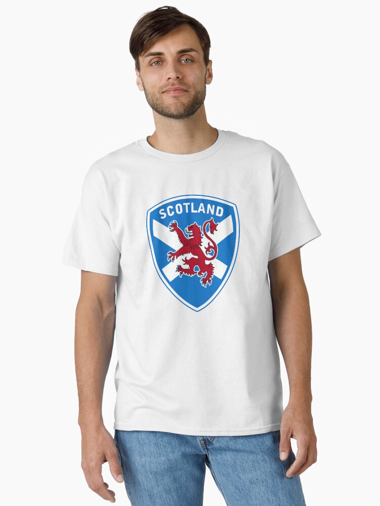 Thumbnail 1 of 7, Classic T-Shirt, Scottish Lion & flag designed and sold by BigTime.