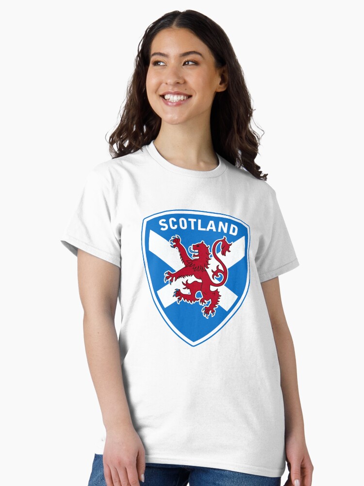 Thumbnail 2 of 7, Classic T-Shirt, Scottish Lion & flag designed and sold by BigTime.