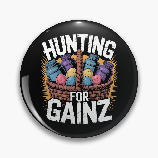Item preview, Hunting For Gainz Protein Easter Basket - Fitness Humor designed and sold by 404wearpl.