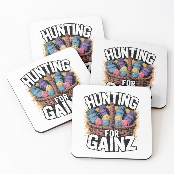 Item preview, Hunting For Gainz Protein Easter Basket - Fitness Humor designed and sold by 404wearpl.