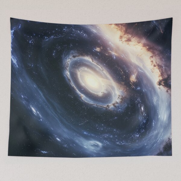 Item preview, Deep Space Galaxy - Cosmic Artwork designed and sold by QuantumDrift.