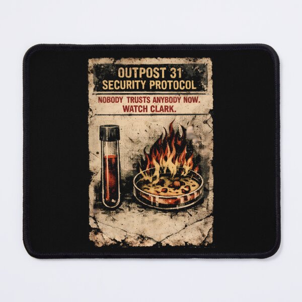 Item preview, Outpost 31 Security Protocol Paranoia Poster designed and sold by agearb.