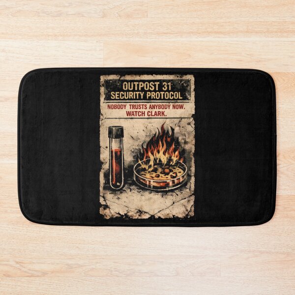 Item preview, Outpost 31 Security Protocol Paranoia Poster designed and sold by agearb.