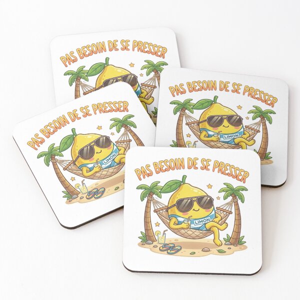 Item preview, Relaxing Lemon - No Need to Rush - Holiday & Relaxation Humor designed and sold by Zeste d'Esprit.