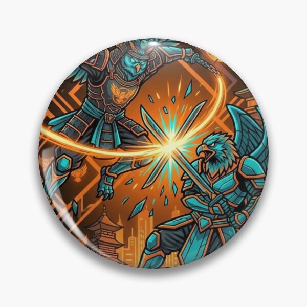 Item preview, Duel of the Sky Shoguns designed and sold by Artful Expression .