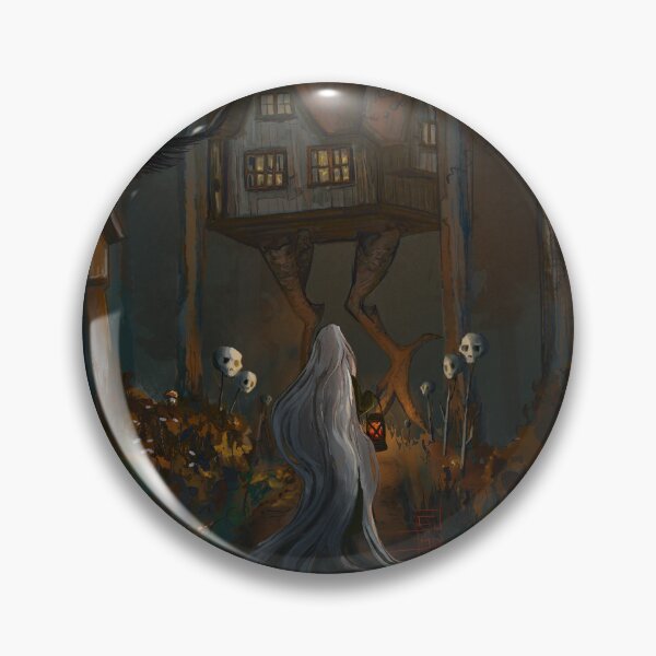Item preview, Illustration of Baba Yaga, the grandmother of the Slavic woods designed and sold by sumomoverse.