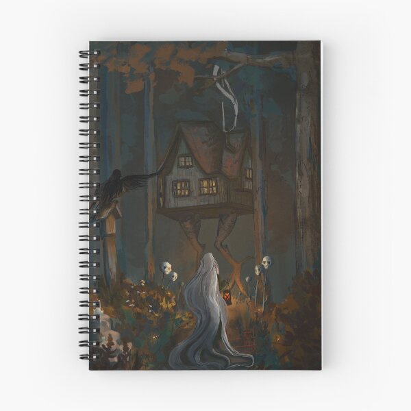 Item preview, Illustration of Baba Yaga, the grandmother of the Slavic woods designed and sold by sumomoverse.