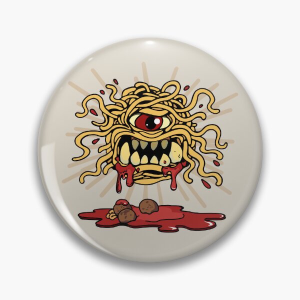Item preview, Behold The Flying Spaghetti Monster designed and sold by RetroFearFinds.