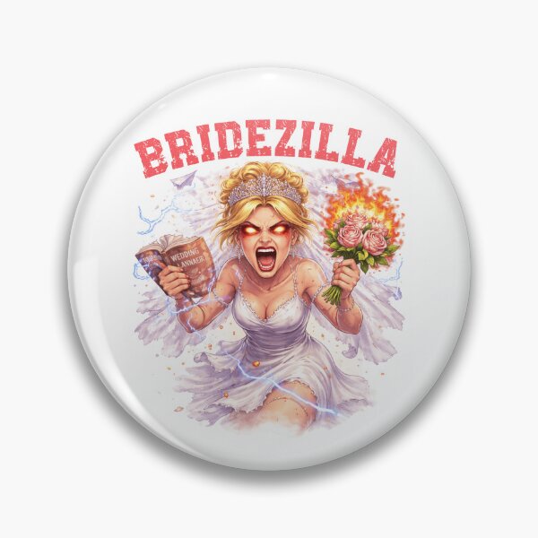 Item preview, Bridezilla Funny Bachelorette Party Shirt designed and sold by DreamArtmaStudio.