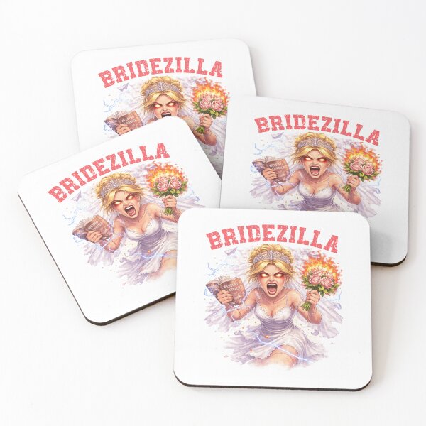 Item preview, Bridezilla Funny Bachelorette Party Shirt designed and sold by DreamArtmaStudio.