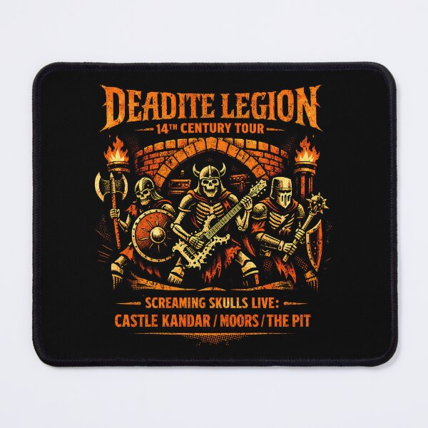Item preview, Deadite Legion Screaming Skulls 14th Century Tour designed and sold by agearb.