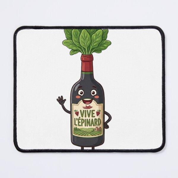Item preview, Long Live Spinach - Wine & Bon Vivant Humor designed and sold by Zeste d'Esprit.
