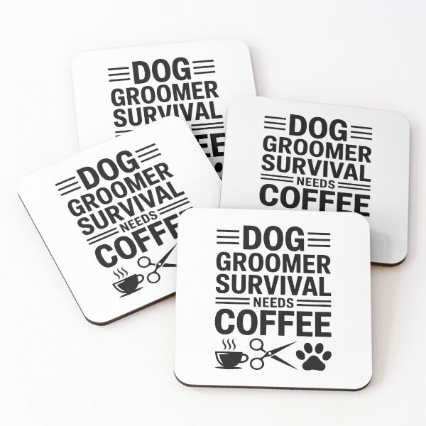 Item preview, Dog Groomer Survival Needs Coffee designed and sold by jkrphoto.