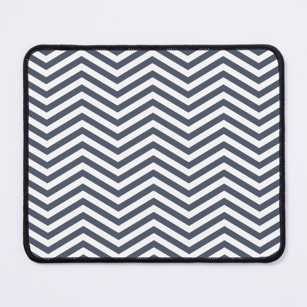 Item preview, White And Slate Chevron Zigzag Pattern designed and sold by pattern-archive.