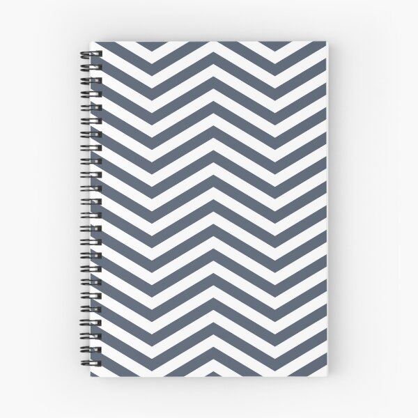 Item preview, White And Slate Chevron Zigzag Pattern designed and sold by pattern-archive.