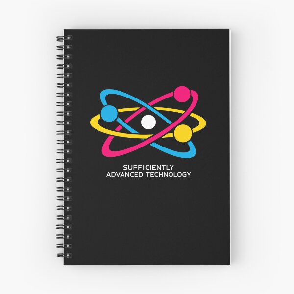 Item preview, Sufficiently Advanced Technology Science Atom Physics designed and sold by SplashTastic.