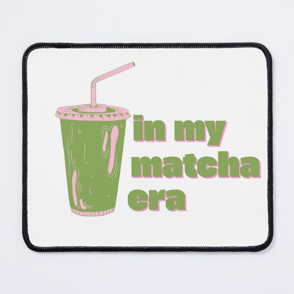 Item preview, "In my latte era" pink and green sticker designed and sold by drinkwaterandbehappy.