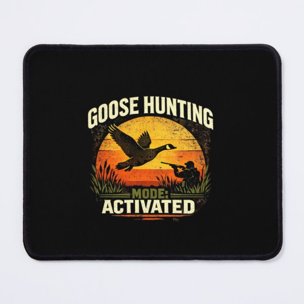 Item preview, GOOSE HUNTING : Goose Hunting Mode Activated Vintage Sunset Hunter designed and sold by Obinne.
