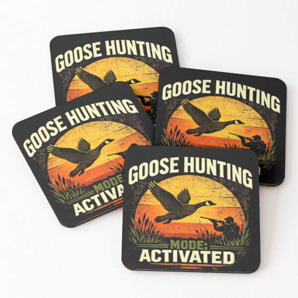 Item preview, GOOSE HUNTING : Goose Hunting Mode Activated Vintage Sunset Hunter designed and sold by Obinne.