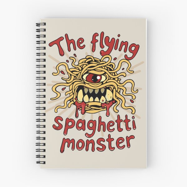 Item preview, The flying spaghetti monster  designed and sold by RetroFearFinds.